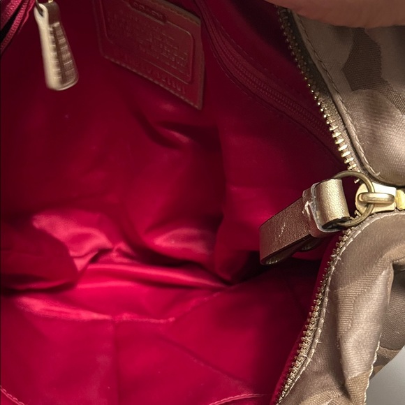 👜 Coach Poppy Signature Graffiti Glam Tote / Shoulder Bag Y2K - Picture 6 of 13